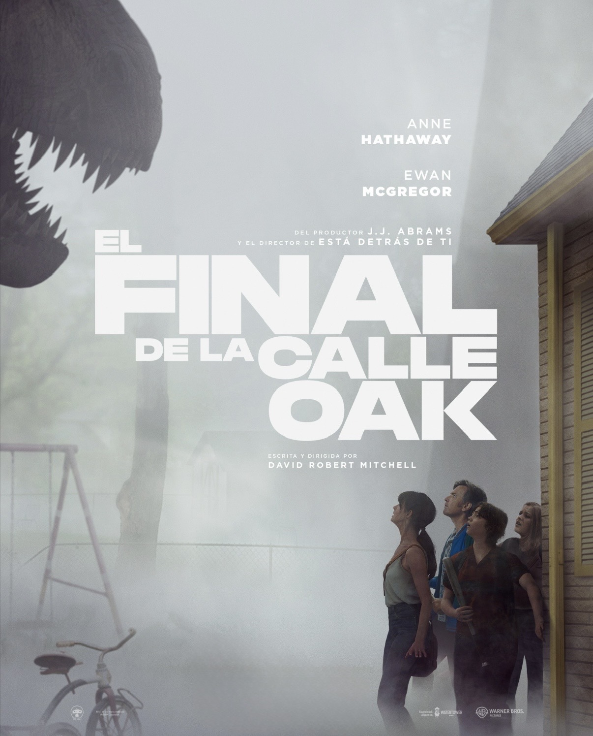 “El final de Oak Street” es una aventura emocionante, entretenida y llena de sorpresivas escenas de acción que mezcla las dinámicas familiares con dinosaurios en los suburbios.