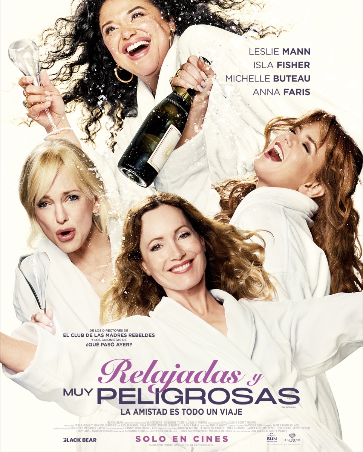 “Relajadas y muy peligrosas” es una comedia sumamente divertida que celebra la amistad y el caos como elemento sanador en nuestras vidas. 